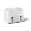 Philips 3000 series NA353/10 fryer Double 9 L Stand-alone 2750 W Hot air fryer Silver, White Philips 3000 series NA353/10 fryer Double 9 L Stand-alone 2750 W Hot air fryer Silver, White