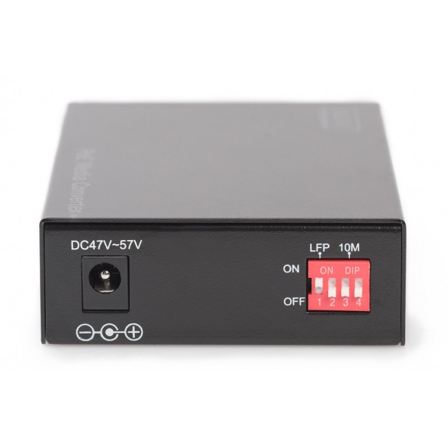 Digitus Gigabit PoE media converter, RJ45 / SFP, PSE