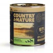 COUNTRY&NATURE Duck with beetroot and apple Mono - wet dog food - 850g