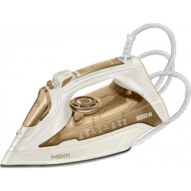 MPM MZE-31 Steam iron 3500 W Blue, Black