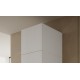 Wardrobe PAFOS 1D BASE 45x55,5x45 white matt