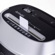 Shredder Activejet ASH-1201D, P-3, 25 l, 5x38 mm shreds, black and silver.