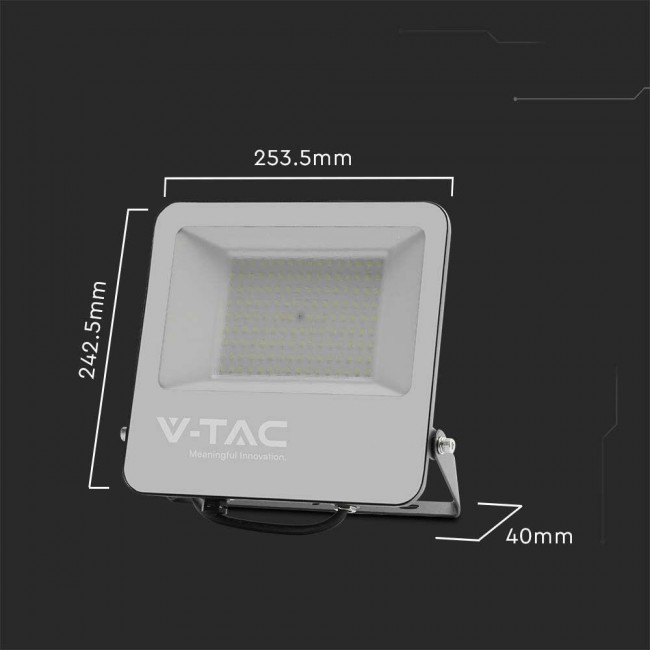LED projector V-TAC VT-44105 100W 185Lm/W 6500K 18500lm (SKU 9895) Black LED projector V-TAC VT-44105 100W 185Lm/W 6500K 18500lm (SKU 9895) Black