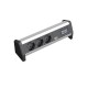 Bachmann Desk 1 power extension 3 AC outlet(s) Black Bachmann Desk 1 power extension 3 AC outlet(s) Black