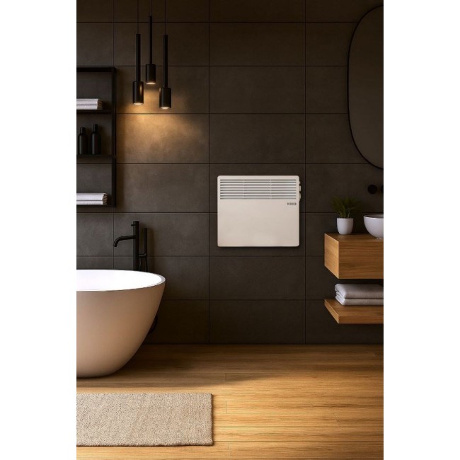 N'OVEEN 1000W electric portable wall-mounted convector heater with thermostat CH3350