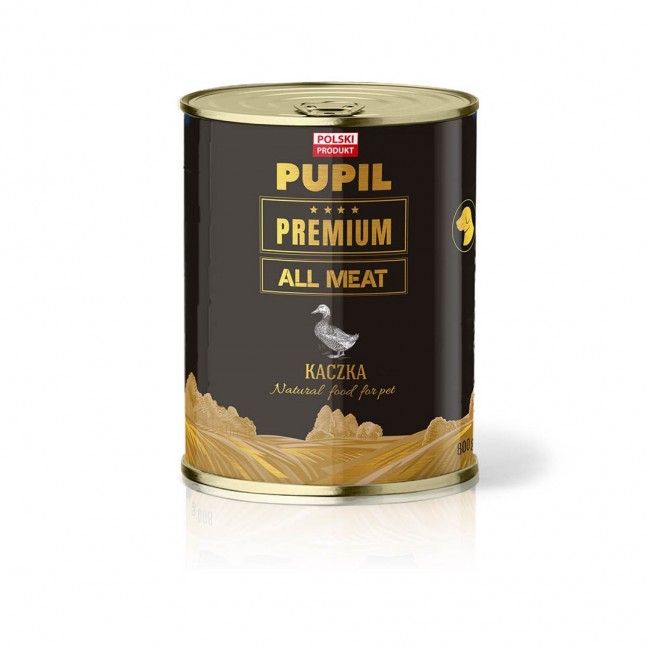 PUPIL Premium All Meat Gold Duck - wet dog food - 800g