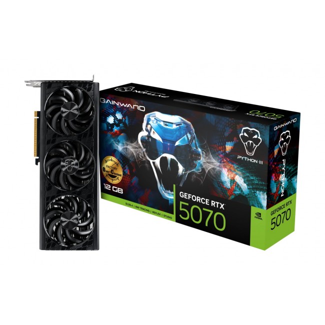 Gainward GeForce RTX 5070 Python III OC NVIDIA 12 GB GDDR7