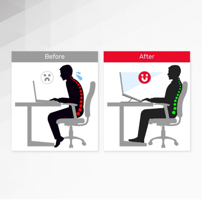 UNITEK OT155SL laptop stand Silver UNITEK OT155SL laptop stand Silver