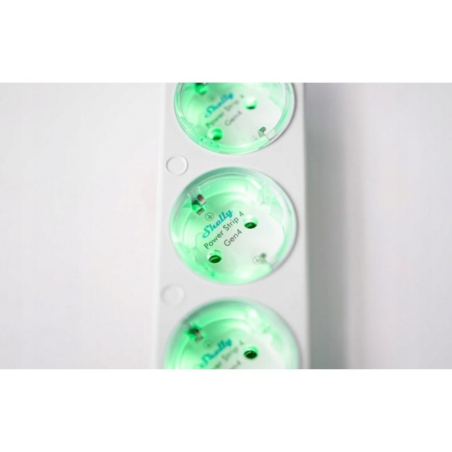 Smart power strip Shelly Power Strip 4 Gen4 White