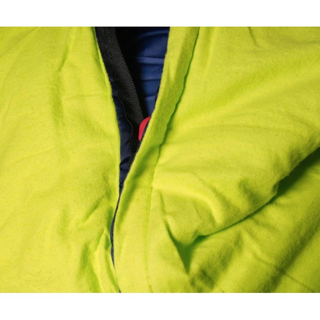 Coleman Heaton Peak 220 Adult Rectangular sleeping bag Cotton, Polyester Blue, Yellow