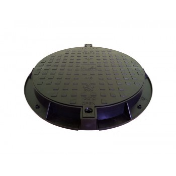 GARDEN SEWERAGE COVER 780PE-B A15 BLACK