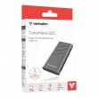 Verbatim TurboMetal SSD USB4 2TB USB Type-C USB4 Gen 2x2 Silver Verbatim TurboMetal SSD USB4 2TB USB Type-C USB4 Gen 2x2 Silver