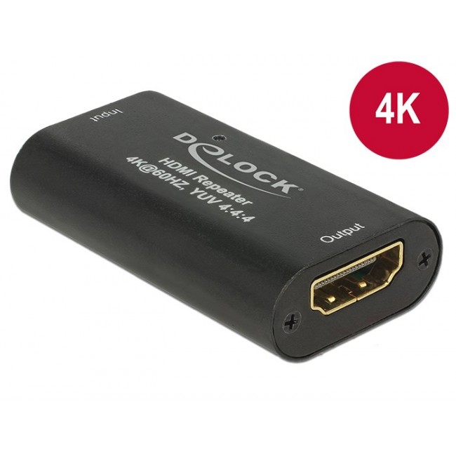DeLOCK 11462 cable gender changer HDMI Black DeLOCK 11462 cable gender changer HDMI Black