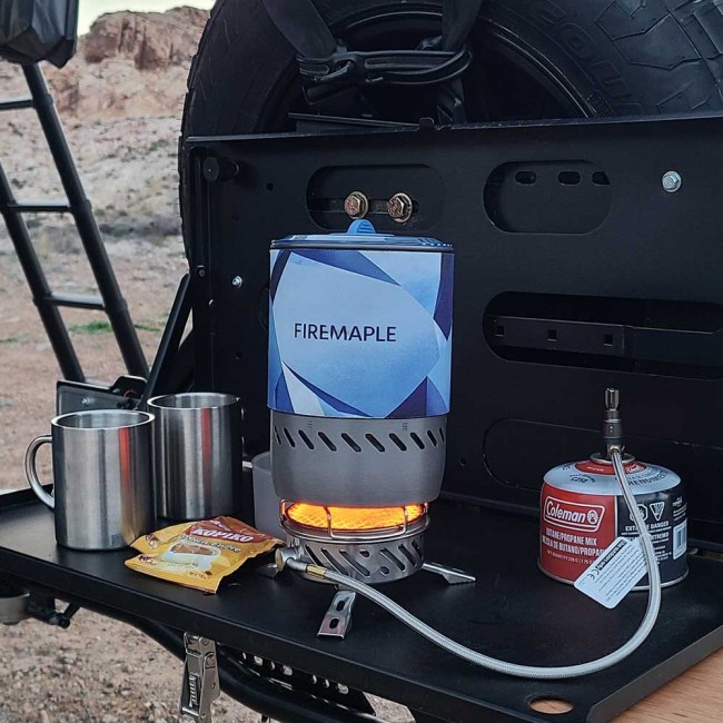 Cooker mars radiant system