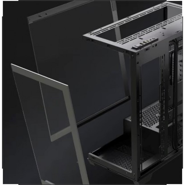 Corsair Midi Tower 3500X LXR LINK TG Black