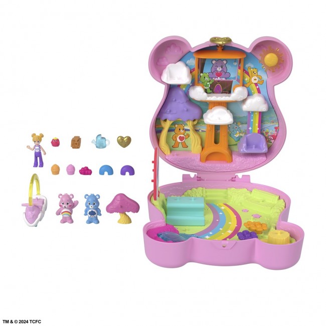 Polly Pocket Care Bears Compact Polly Pocket Care Bears Compact