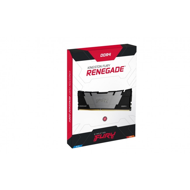 Kingston Technology FURY 32GB 3600MT/s DDR4 CL16 DIMM (Kit of 2) 2RX8 Renegade Black Kingston Technology FURY 32GB 3600MT/s DDR4 CL16 DIMM (Kit of 2) 2RX8 Renegade Black