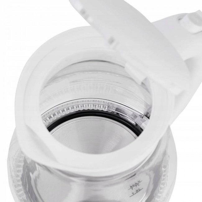 Adler AD 1274 B electric kettle 1.7 L White,Transparent 2200 W Adler AD 1274 B electric kettle 1.7 L White,Transparent 2200 W