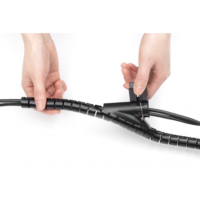 Digitus Flexible Cable Tube with a Pulling Aid, 5 m Digitus Flexible Cable Tube with a Pulling Aid, 5 m