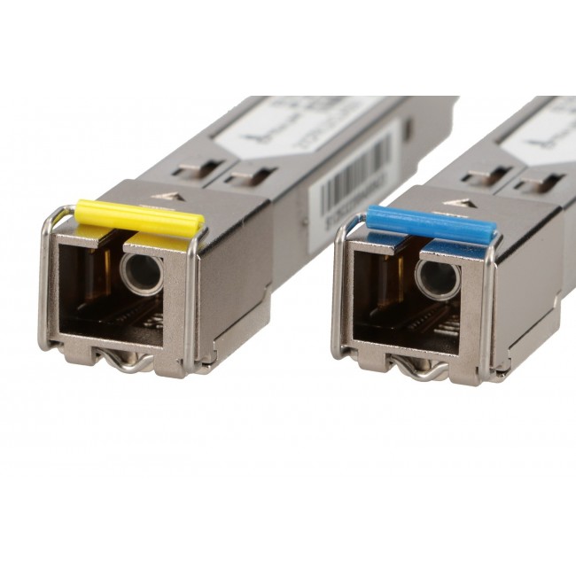 Extralink SFP WDM Module SFP 1.25G 1,25Gbps, 1310/1550nm, single mode, 20km, SC, DOM, pair Extralink SFP WDM Module SFP 1.25G 1,25Gbps, 1310/1550nm, single mode, 20km, SC, DOM, pair