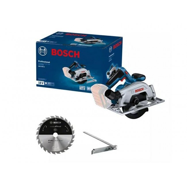 Bosch GKS 185-LI 16.5 cm Black, Blue, Grey 5000 RPM Bosch GKS 185-LI 16.5 cm Black, Blue, Grey 5000 RPM