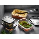 Set of 3 rectangular glass containers Gefu Milo G -12799