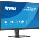 iiyama ProLite 32 QHD IPS technology panel with RJ45 (LAN), KVM Switch and USB-C Dock with 95W power delivery