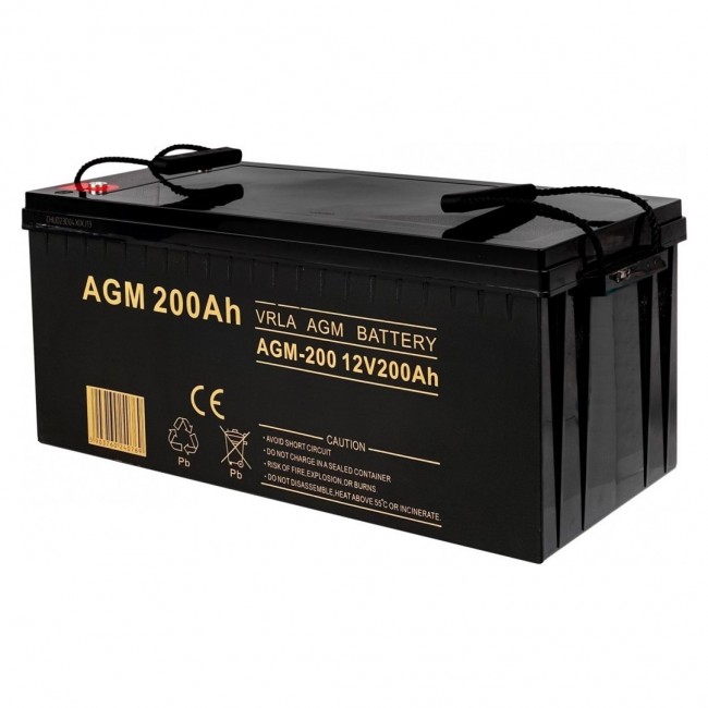 VOLT POLSKA AGM BATTERY CONTRACTOR 12V 200 Ah VOLT POLSKA AGM BATTERY CONTRACTOR 12V 200 Ah