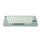 ASUS KW100 /GN/GE/81 keyboard Home Bluetooth QWERTZ German Green, Light Green