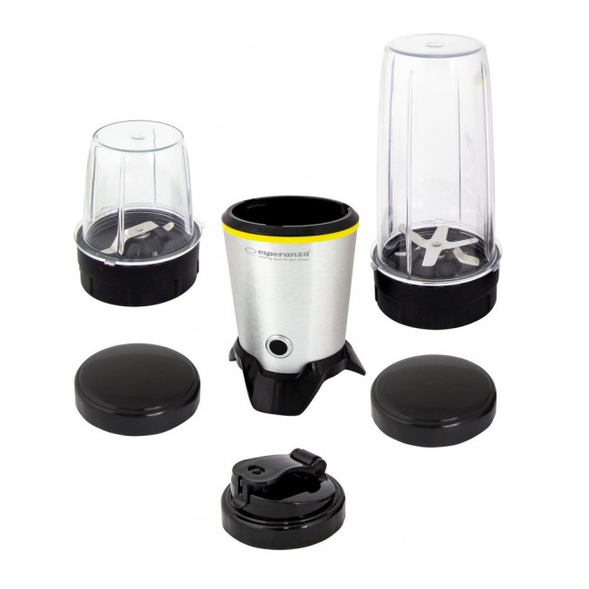 Esperanza EKM028 blender Tabletop blender 1000 W Black, Stainless steel