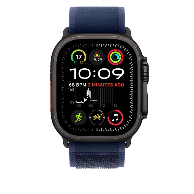 Apple 49mm Blue Trail Loop - S/M - Black Titanium Finish Apple 49mm Blue Trail Loop - S/M - Black Titanium Finish