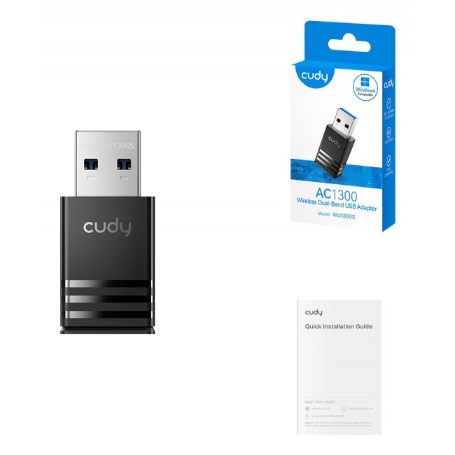 Cudy WU1300S network card WLAN 867 Mbit/s