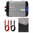 Qoltec Przetwornica napięcia Pure Sine Wave | 12V na 230V | 2000/4000W | LCD | USB | USB-C | Kompatybilna z LiFePO4 GEL AGM