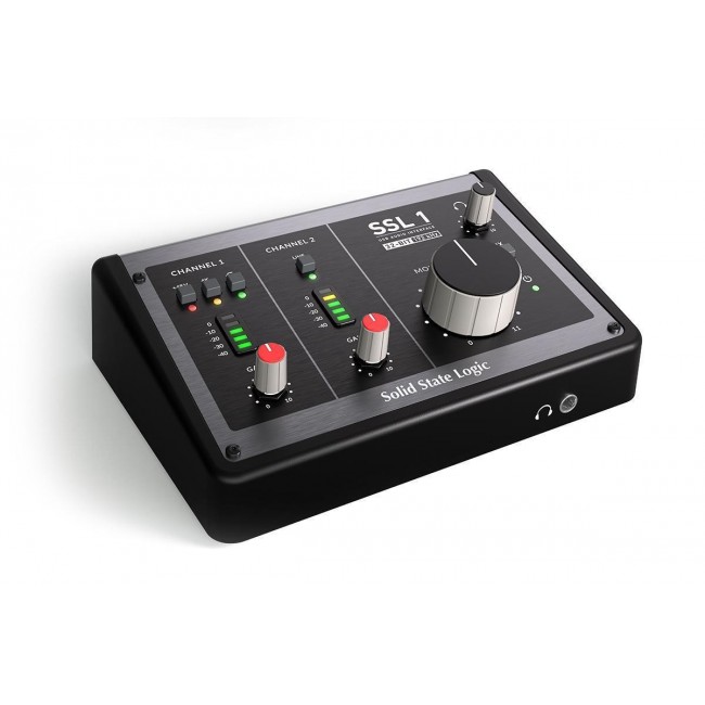 Solid State Logic SSL 1 - USB-C audio interface with 2 inputs and 2 outputs Solid State Logic SSL 1 - USB-C audio interface with 2 inputs and 2 outputs