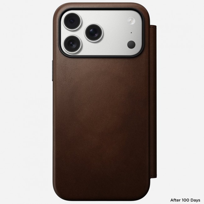Nomad Modern Leather Folio mobile phone case 17.5 cm (6.9
