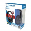 Esperanza EH163K Headphones with microphone Headband Black