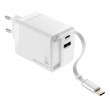 TROIKA CHA35 Smartphone, Tablet White AC Fast charging Indoor