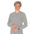 Glovii GJ1GL shirt/top T-shirt Crew neck Long sleeve Elastane, Polyester