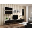 Cama TV stand VIGO 140 30/140/40 white/black gloss Cama TV stand VIGO 140 30/140/40 white/black gloss