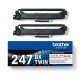 Brother TN247BK TWIN - 2 pakker - Hojt