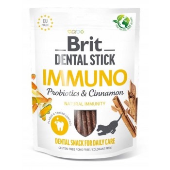 BRIT Dental Stick Immuno Probiotics & Cinnamon - dog treat - 251 g