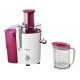 Bosch MES25C0 juice maker Centrifugal juicer 700 W Cherry (fruit), Transparent, White