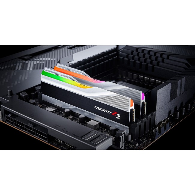 G.Skill Trident Z5 RGB memory module 32 GB 2 x 16 GB DDR5 6000 MHz G.Skill Trident Z5 RGB memory module 32 GB 2 x 16 GB DDR5 6000 MHz