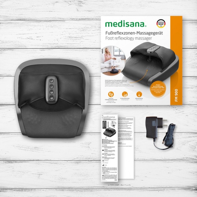 Medisana FM 900 massager Foot Black, Grey Medisana FM 900 massager Foot Black, Grey