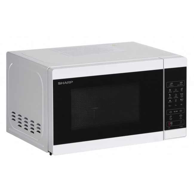 Sharp YC-MG02E-W microwave Countertop 20 L 800 W Blue, White Sharp YC-MG02E-W microwave Countertop 20 L 800 W Blue, White