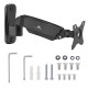 Maclean monitor wall mount, computer screen holder, 17-32'', 9kg max, mechanical spring, MC-979 Maclean monitor wall mount, computer screen holder, 17-32'', 9kg max, mechanical spring, MC-979