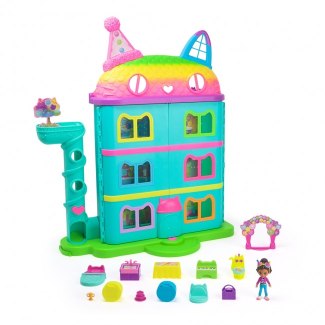 Gabby's Dollhouse Rainbow-Themed Celebration dollhouse Gabby's Dollhouse Rainbow-Themed Celebration dollhouse