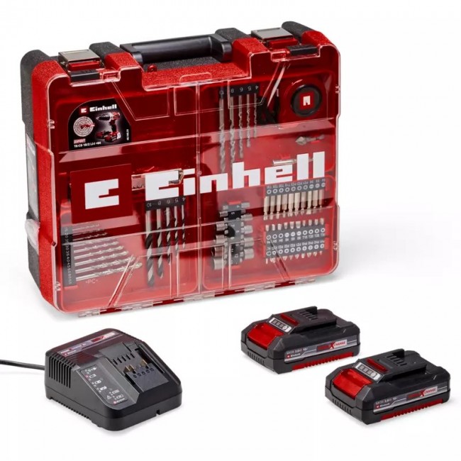 Einhell TE-CD 18/2 18750 RPM Keyless 1.45 kg Black, Red Einhell TE-CD 18/2 18750 RPM Keyless 1.45 kg Black, Red