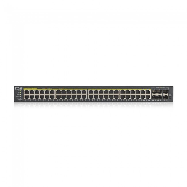 Zyxel GS1920-48HPV2 Managed Gigabit Ethernet (10/100/1000) Power over Ethernet (PoE) Black Zyxel GS1920-48HPV2 Managed Gigabit Ethernet (10/100/1000) Power over Ethernet (PoE) Black