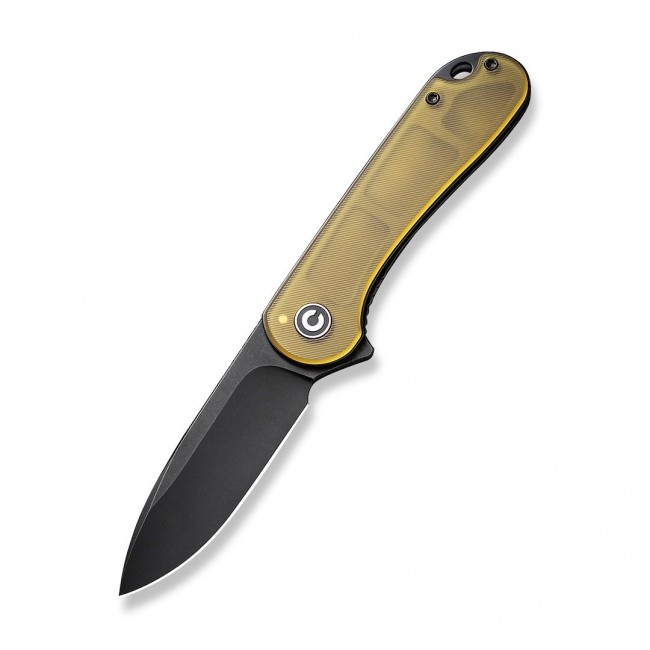 Knife CIVIVI Elementum D2 Ultem Amber&Black Knife CIVIVI Elementum D2 Ultem Amber&Black